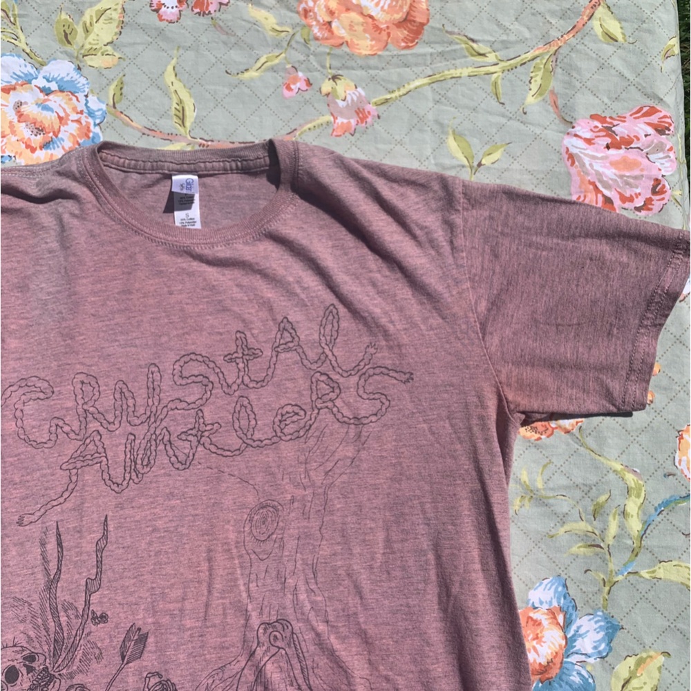 Crystal Antlers Gildan Soft Style Heather Red Band Tee Size Small ♫ rare 2010 ♫